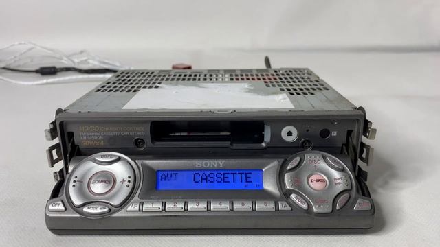 2000s Sony XR-M500R D-Bass Car Cassette Radio Player / Testing смотреть онлайн