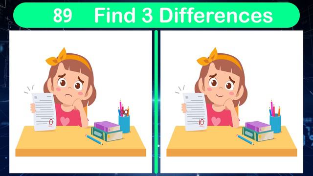 Find The Difference | Brain training in 90 seconds #35 смотреть онлайн
