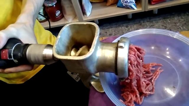 Самодельная Электро-Мясорубка DIY смотреть онлайн