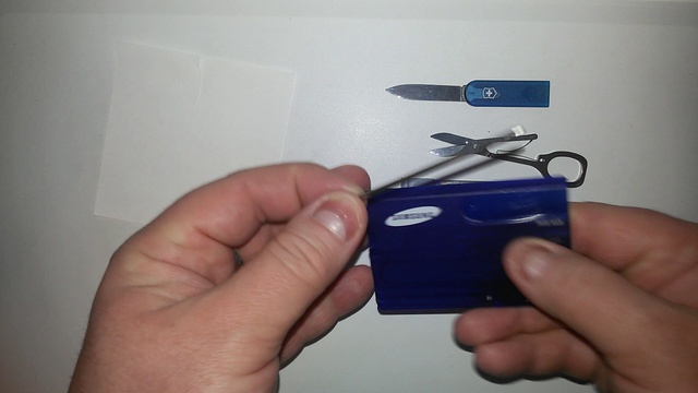 Нож кредитка Victorinox Swiss Card 0.7100.T