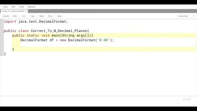 How to fix decimal point correct to n decimal places?| DecimalFormat Class | Java | смотреть онлайн