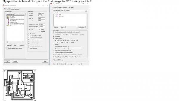Electronics: OrCAD PCB Designer File Export to PDF (Gerber)