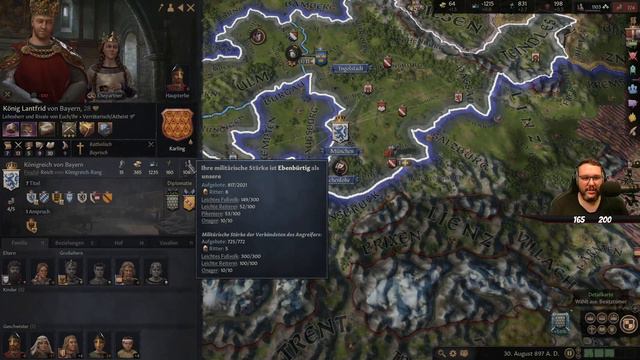 Let's Play Crusader Kings 3 [015] [Gameplay / deutsch] смотреть онлайн