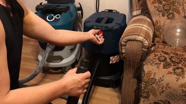 Сравнение пылесосов бош и макита Bosch GAS 35 и Makita VC4210 смотреть онлайн