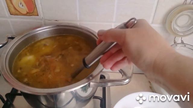 ПРОСТОЙ ГРИБНОЙ СУП  #вкусный суп на обед