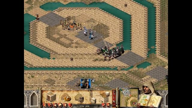 Stronghold Крестоносцы (миссия 28 "Боевые барабаны") смотреть онлайн