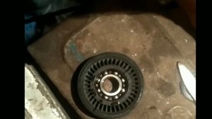 шумел натяжител ремня кондинционера на #subaru forester sg5 #