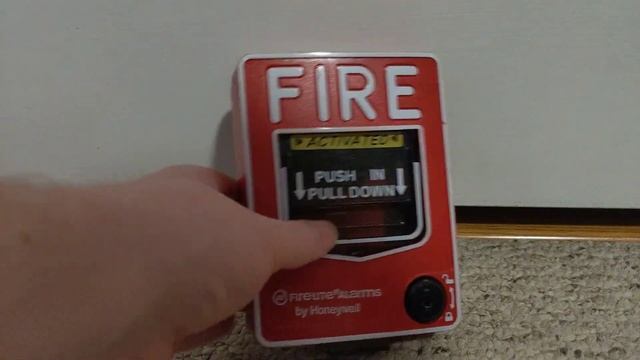 pulling and resetting my firelite bg12l conventional fire alarm pull station смотреть онлайн