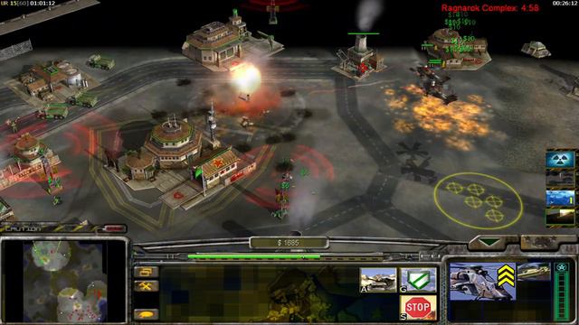 Ragnarok Complex vs China (MOD CNC EUROPE) C&C Generals Zero Hour смотреть онлайн