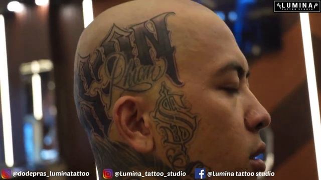 PORTRAIT OF CHICANO STYLE GIRL ON HEAD TATTOO смотреть онлайн