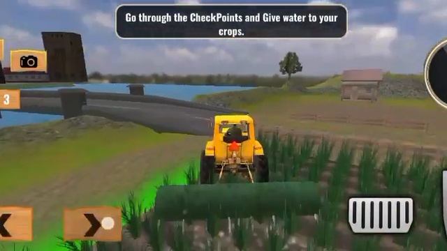 Real Tractor Drawing Simulator - Tractor Drawing Game Video -High Power Full Tractor Drawing