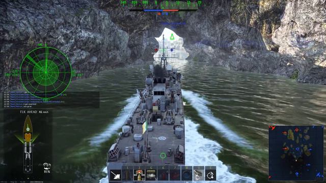 LÉ Orla (P41):Peacock-class patrol vessel RB Action(War Thunder Naval Forces) смотреть онлайн