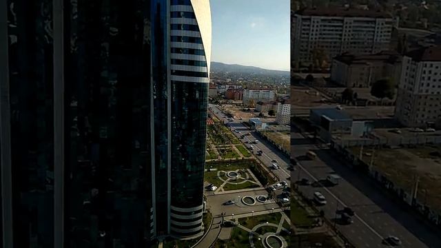 Чечня,Грозный ,смотровая площадка "Грозный сити" смотреть онлайн