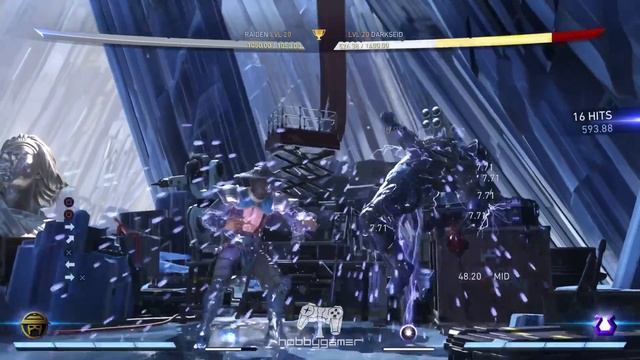 Injustice 2: Raiden combo guide. Beginner/advanced. Damage up to 910. Competitive mode. смотреть онлайн