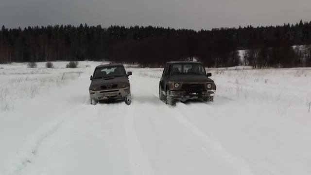 Terrano-2 versus Patrol смотреть онлайн
