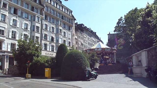 Geneva, Switzerland Old Town District: June 7, 2023 смотреть онлайн