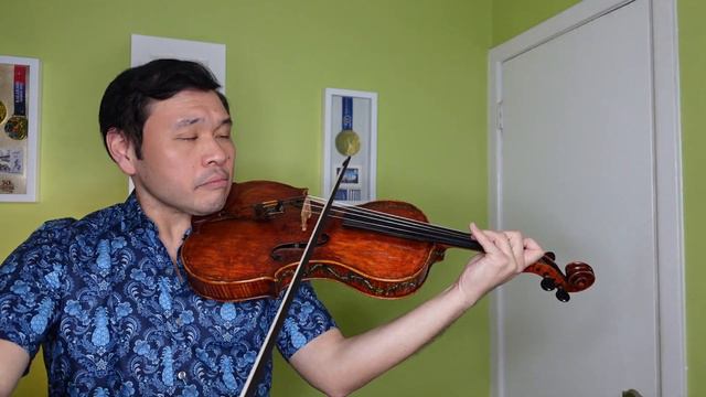 Bach Minuet 3- Suzuki Viola Book 1 (Song #17) Playthrough