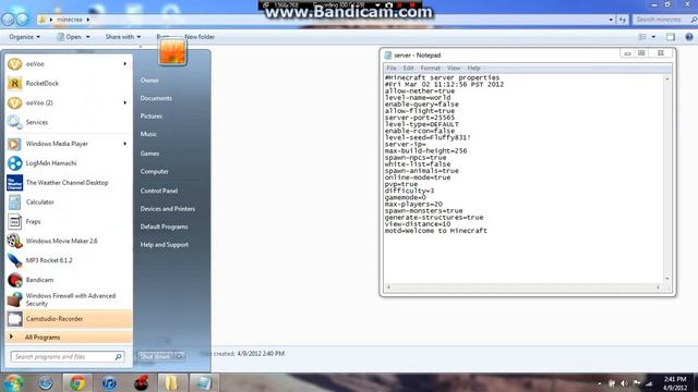 How to make minecraft Bukkiti sever 1.2.5 смотреть онлайн