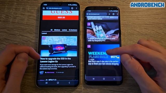 Samsung Galaxy A34 (Dimensity 1080, 8GB RAM) vs Samsung Galaxy S8 (Exynos 8895, 4GB RAM) -Speed Tes смотреть онлайн