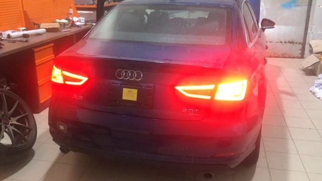 Сток поворотники Audi A3 USA смотреть онлайн