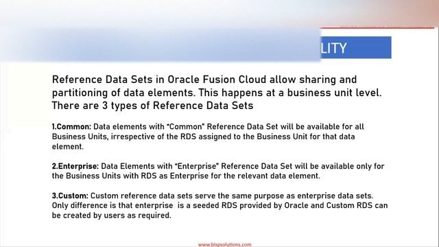Oracle Reference Data Sharing Getting Started | Oracle Fusion Reference Data Sharing Basics | BISP смотреть онлайн