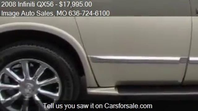 2008 Infiniti QX56 for sale in St. Charles (636) 724-6100 смотреть онлайн
