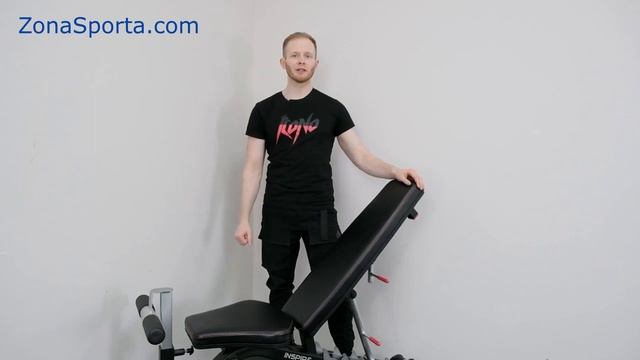 Скамья многофункциональная регулируемая Inspire SCS-WB2B обзор