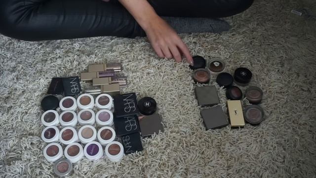 Makeup Collection / Pack with Me - Part 4 | Eyeshadows & Palettes смотреть онлайн