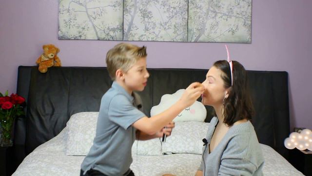 Мой Сын Делает Мне Макияж / Make Up Challenge / TAG смотреть онлайн