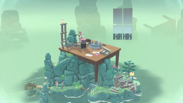 First look at "The Gardens Between" (time-manipulation puzzle game): gameplay, no commentary смотреть онлайн