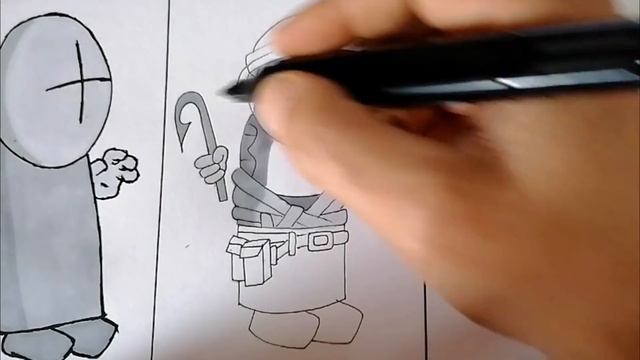DIBUJANDO PERSONAJES DE MADNESS COMBAT #1 | Drawing Madness Combat Characters #1 |CunsArt