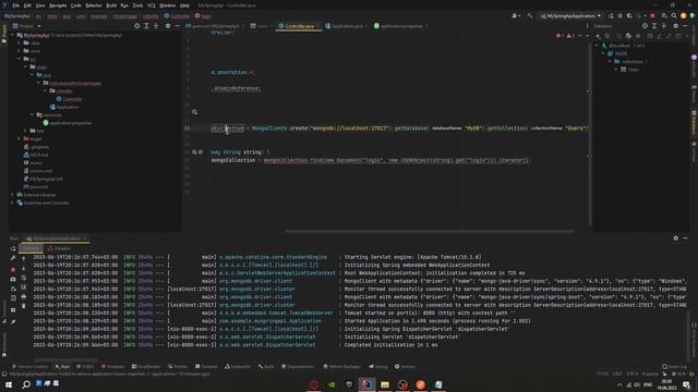 #2. Простейший Api сервис на языке Java и фреймворке Spring. Добавление базы данных mongodb смотреть онлайн