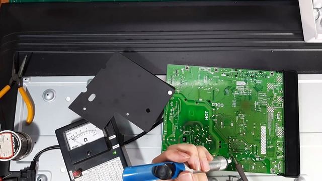 TCL LED TV Repair No Picture, Logo Flashing. смотреть онлайн