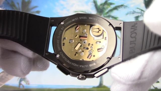 Обзор Bulova 98A162 Curv Chronograph / модель 2016 года смотреть онлайн