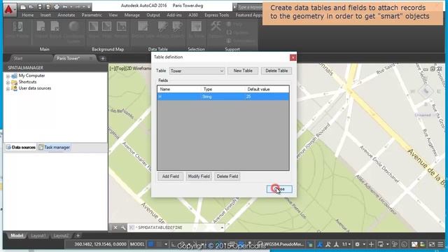 Background Maps - Base to design (AutoCAD) - Spatial Manager™ Blog смотреть онлайн