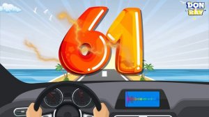 100 СЧЁТ ❤️ Учимся считать с песней от 1 до 100. Песенка с цифрами про счет. Развивашка для малышей