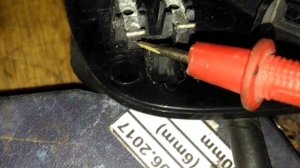 Рено меган, ремонт сгоревшего обогрева зеркала