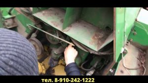 Обзор пресс подборщика John Deere 550