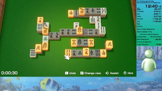 [PB] Mahjong Solitaire All Beginner Stages in 25:30 смотреть онлайн