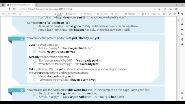 Unit ( 7 ) Present Perfect 1 ( I have done ) смотреть онлайн