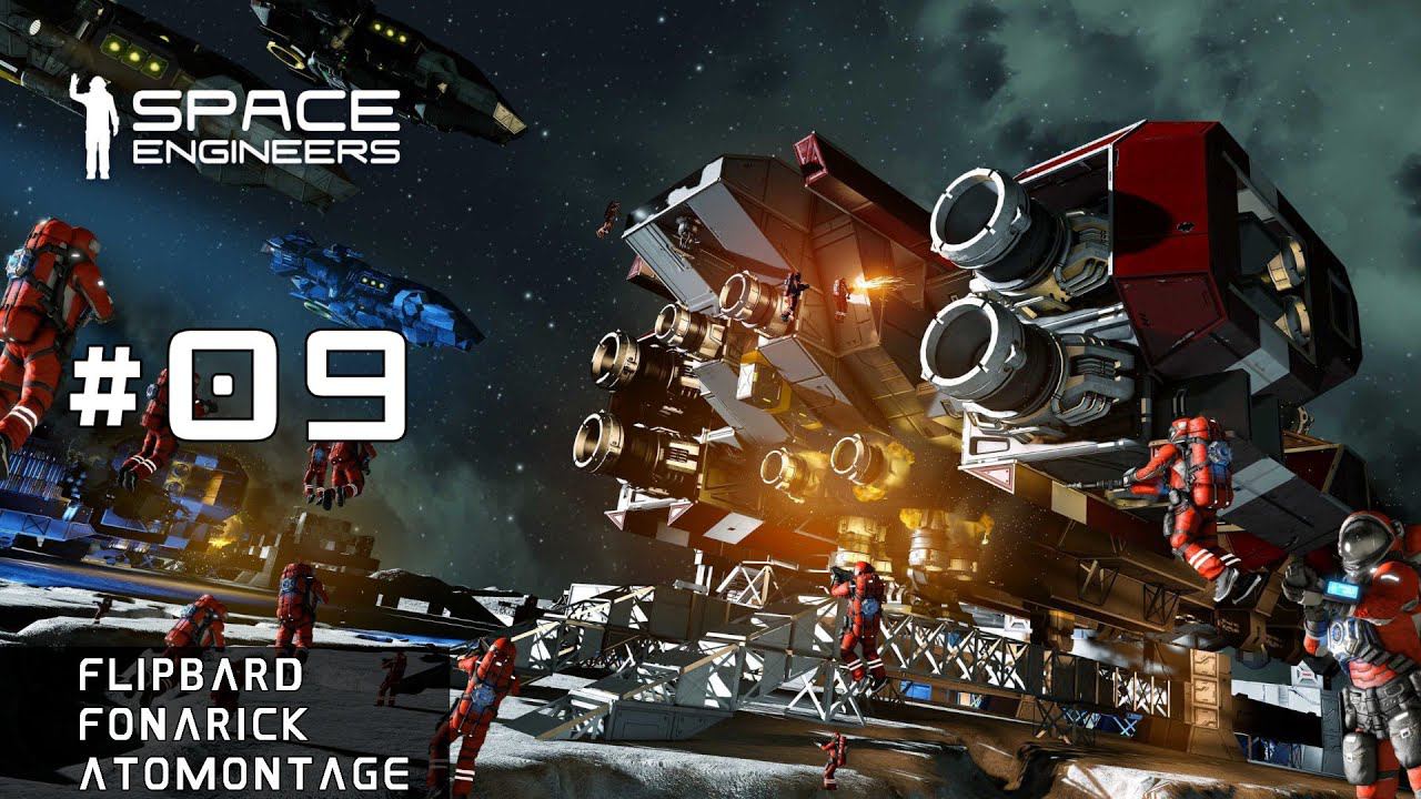Space Engineers, кооператив #09 смотреть онлайн