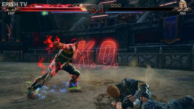 Eddy Gordo vs Paul Phoenix (Hardest AI) - Tekken 8 смотреть онлайн