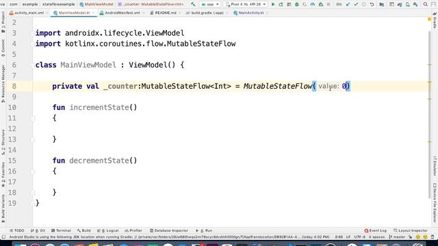 State Flow Api in Android Kotlin | Simple Counter App | Hindi смотреть онлайн
