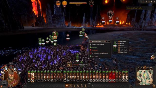 A Total War Saga: TROY - MYTHOS Cerberus boss fight смотреть онлайн