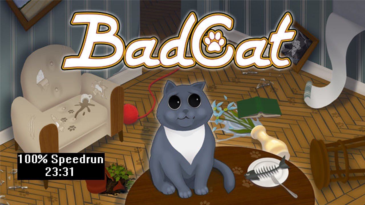 Скоростное прохождение Bad Cat 100% (Speedrun) 23:31 смотреть онлайн