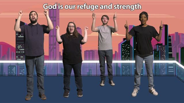 God Is Our Refuge (Psalm 46:1) - Verse Song Video смотреть онлайн
