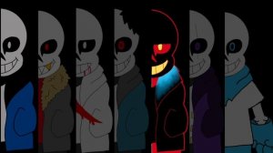 я сильнее чем ты классик Санс, гено Санс, хоррор Санс, эпик Санс, фелл Санс, эррор санс и свап Санс