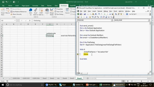 Learn Excel Video 311 - Display pop up to choose attachment while sending email смотреть онлайн