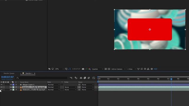 Эффект стекла (glass morphism) Урок After Effects смотреть онлайн