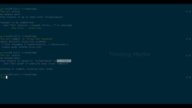 Git - git add, commit, push смотреть онлайн